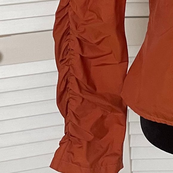 Orange Blouse - Picture 4 of 4